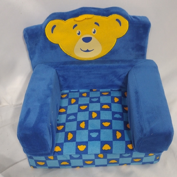 EUC Build A Bear Blue Chair To Bed For Bear - Picture 1 of 8
